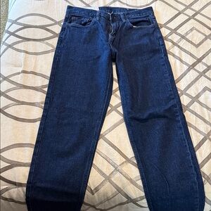 Banana Republic Men's Deep Indigo Straight Jeans